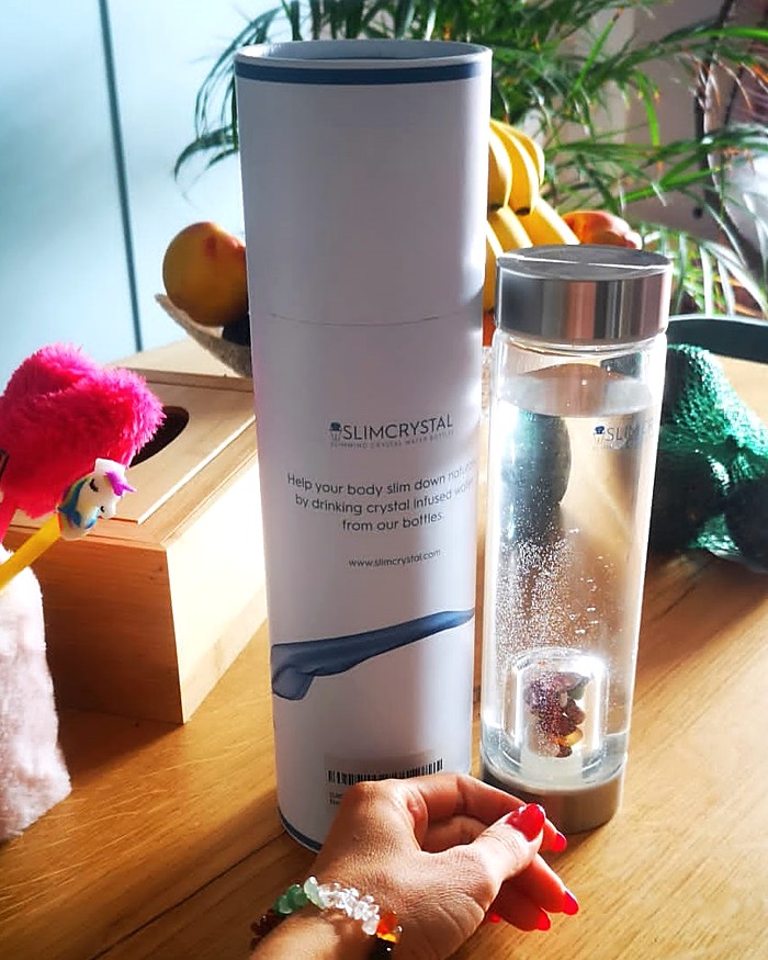 SlimCrystal bottle and packaging